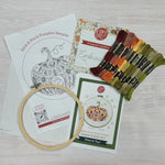 Pecyn Brodwaith Pwmpen | Pumpkin Sampler Embroidery Kit