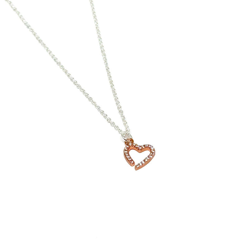 Cadwen Jade - Aur Coch | Jade Necklace - Rose Gold