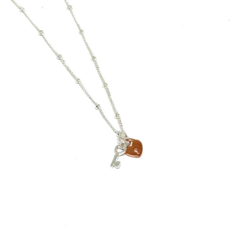 Cadwen Kira - Aur Coch | Kira Necklace - Rose Gold