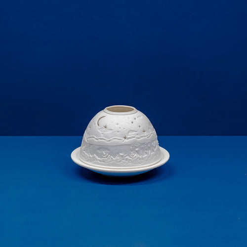 Cromen Borslen Un Nos Ola Leuad | Starry Night Porcelain Dome