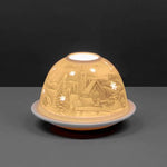 Cromen Borslen Pentref Eira | Snow Village Porcelain Dome