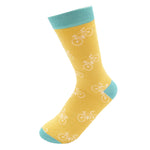 Sanau - Beics | Miss Sparrow Socks - Bikes Yellow