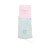 Sanau - Calonnau | Miss Sparrow Socks - Sketch Hearts Duck Egg