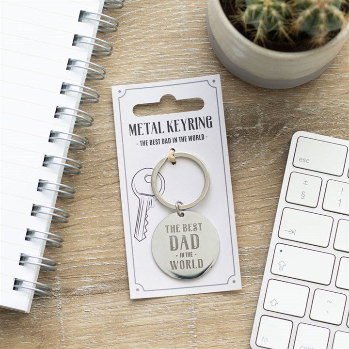 Modrwy Goriadau Dad Gorau | Best Dad Keyring