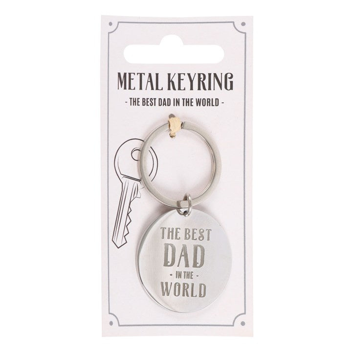 Modrwy Goriadau Dad Gorau | Best Dad Keyring