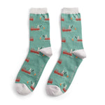 Sanau Dynion - Pysgota | Mr Heron Mens Socks - Gone Fishing