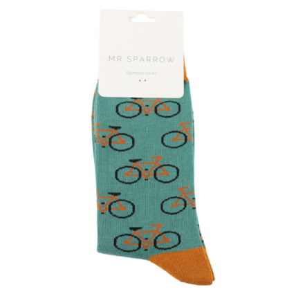 Sanau Dynion - Beics | Mr Heron Mens Socks - Bikes