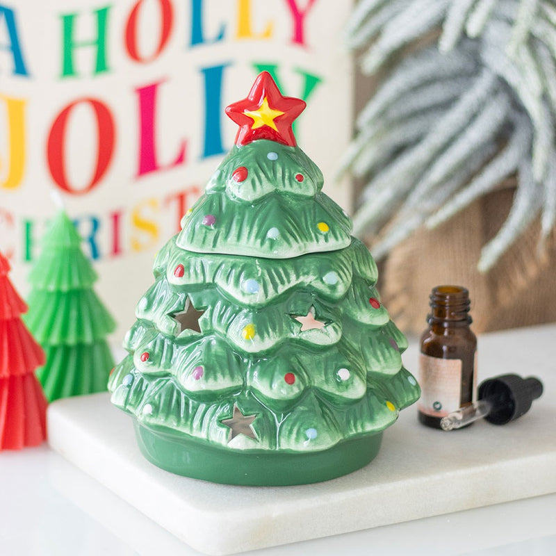 Llosgwr Olew - Coeden 'Dolig | Oil Burner - Christmas Tree