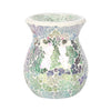 Llosgwr Olew | Oil Burner - Blue Iridescent Grey Crackle