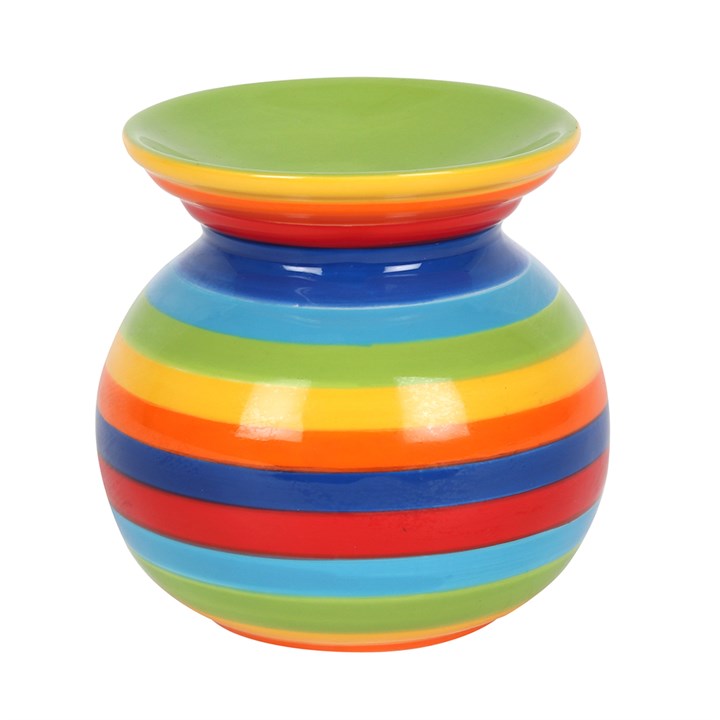 Llosgwr Olew - Streipiau Enfys | Oil Burner - Rainbow Stripes