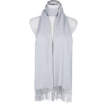 Sgarff Celine - Llwyd | Celine Scarf - Dove