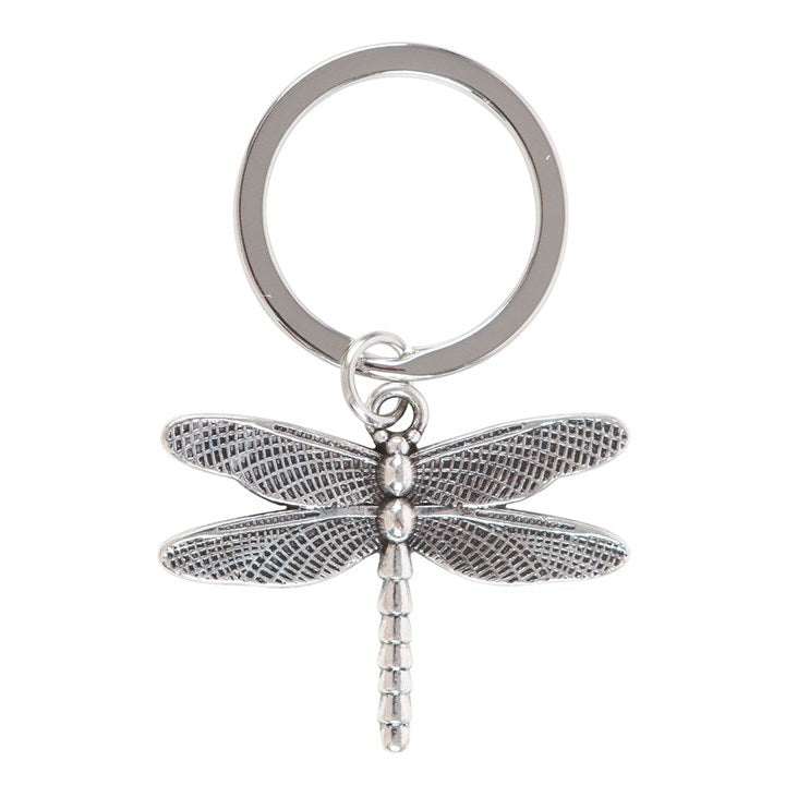 Modrwy Goriadau Gwas y Neidr | Dragonfly Keyring