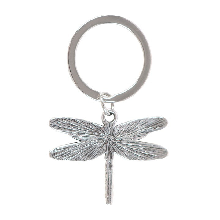Modrwy Goriadau Gwas y Neidr | Dragonfly Keyring