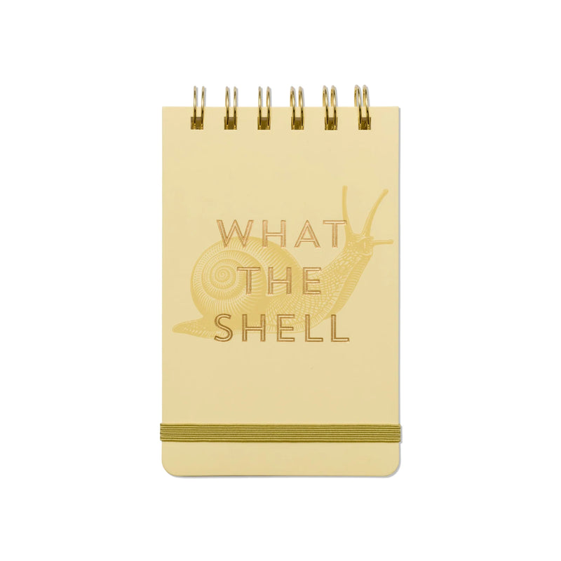 Llyfr Nodiadau | Vintage Sass Notebook - What the Shell