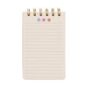 Llyfr Nodiadau | A Dopo Twin Wire Notepad - Sun