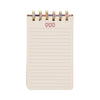 Llyfr Nodiadau | A Dopo Twin Wire Notepad - Hearts