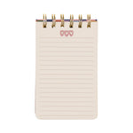 Llyfr Nodiadau | A Dopo Twin Wire Notepad - Hearts