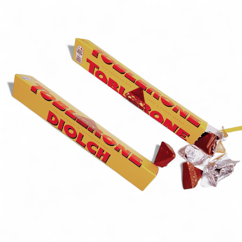 Toblerone - Diolch | Toblerone 100g - Thanks