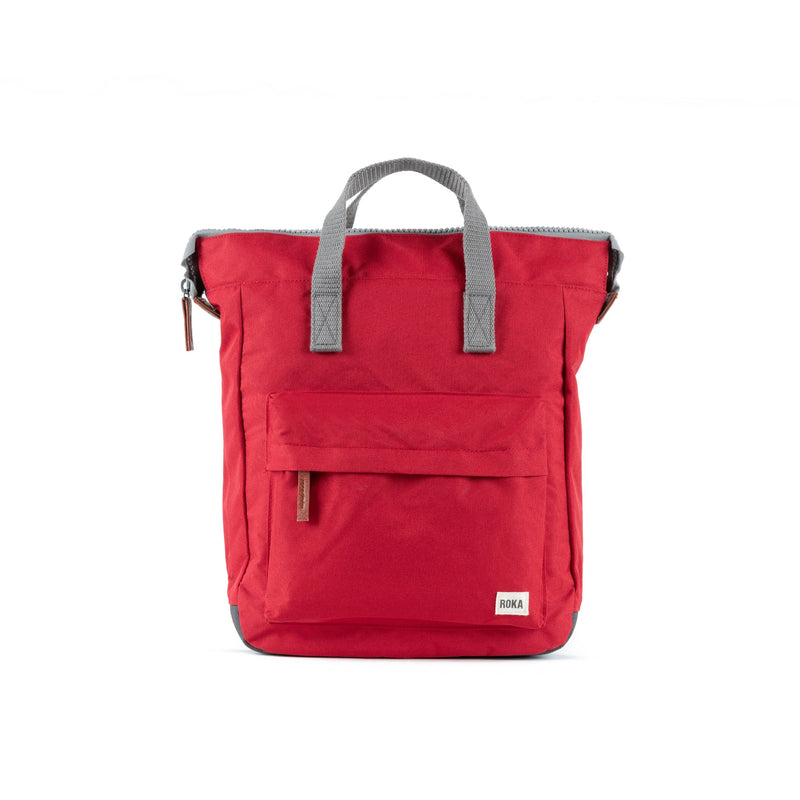 Bag Roka | ROKA Bantry B Medium Sustainable - Mars Red (Canvas)
