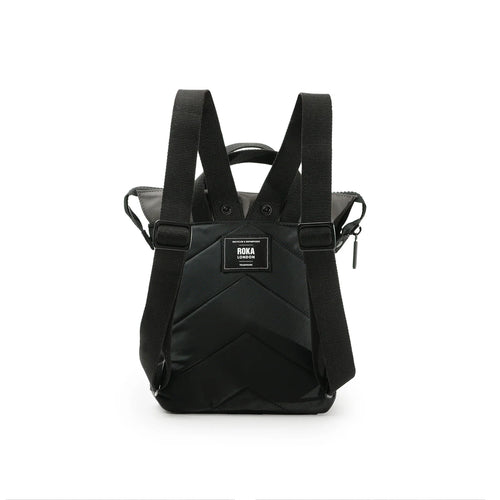 Bag Roka | ROKA Bantry B Small Creative Waste - Black & Graphite (Nylon)