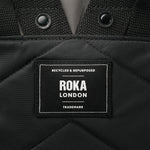 Bag Roka | ROKA Canfield B Small Creative Waste - Black & Graphite (Nylon)
