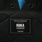 Bag Roka | ROKA Canfield B Small Creative Waste - Black & Sea Port (Nylon)