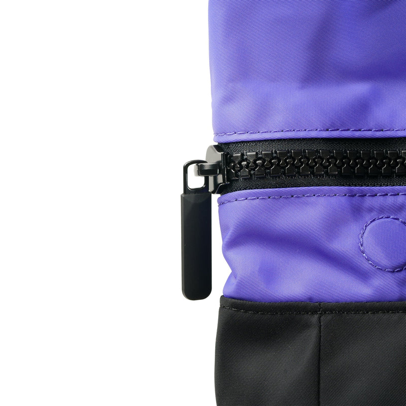 Bag Roka | ROKA Canfield B Small Creative Waste - Black & Simple Purple (Nylon)