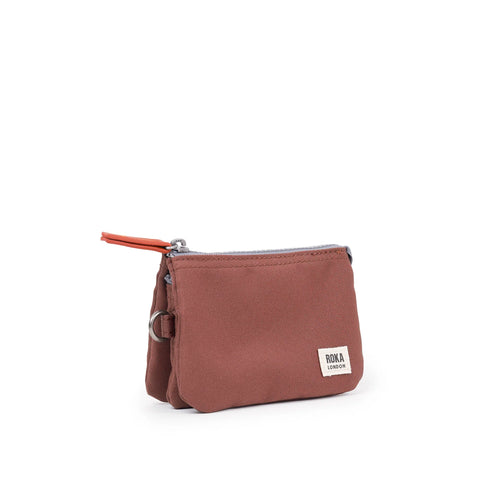 Pwrs Roka | ROKA Carnaby Small Sustainable Wallet - Coco (Canvas)