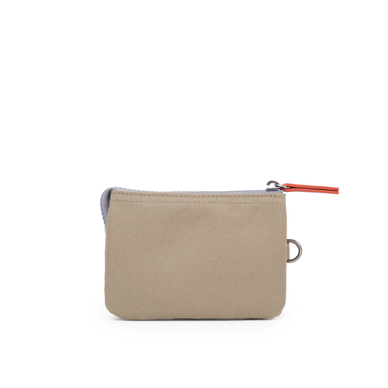 Pwrs Roka | ROKA Carnaby Small Sustainable Wallet - Taupe (Canvas)