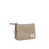 Pwrs Roka | ROKA Carnaby Small Sustainable Wallet - Taupe (Canvas)