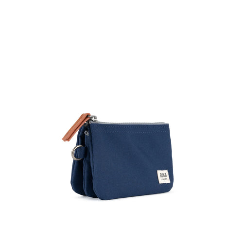 Pwrs Roka | ROKA Carnaby Small Sustainable Wallet - Crisp Blue (Canvas)