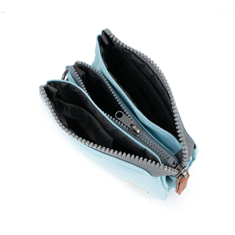 Pwrs Roka | ROKA Carnaby Small Wallet - Ice (Recycled Canvas)