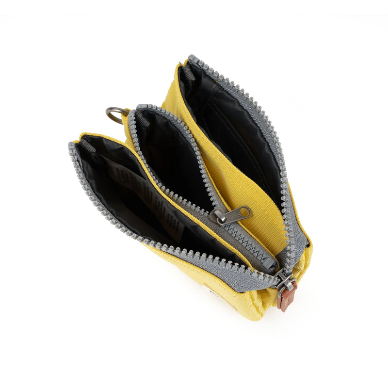 Pwrs Roka | ROKA Carnaby Small Wallet - Lemonade (Recycled Canvas)