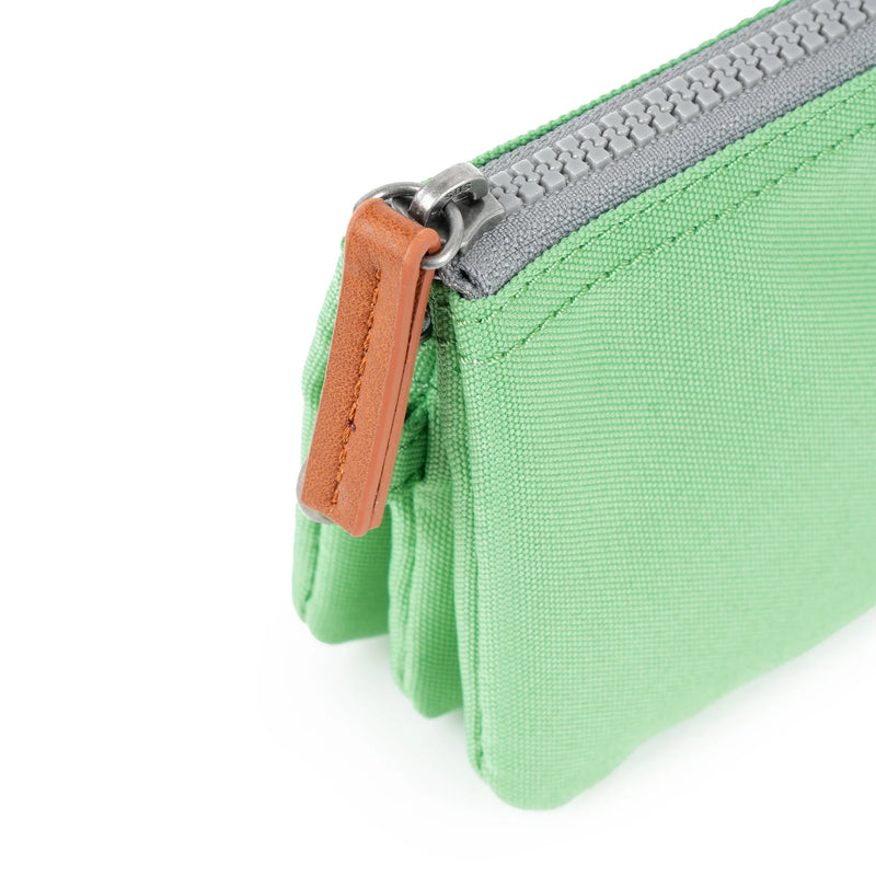 Pwrs Roka | ROKA Carnaby Small Wallet - Peppermint (Recycled Canvas)