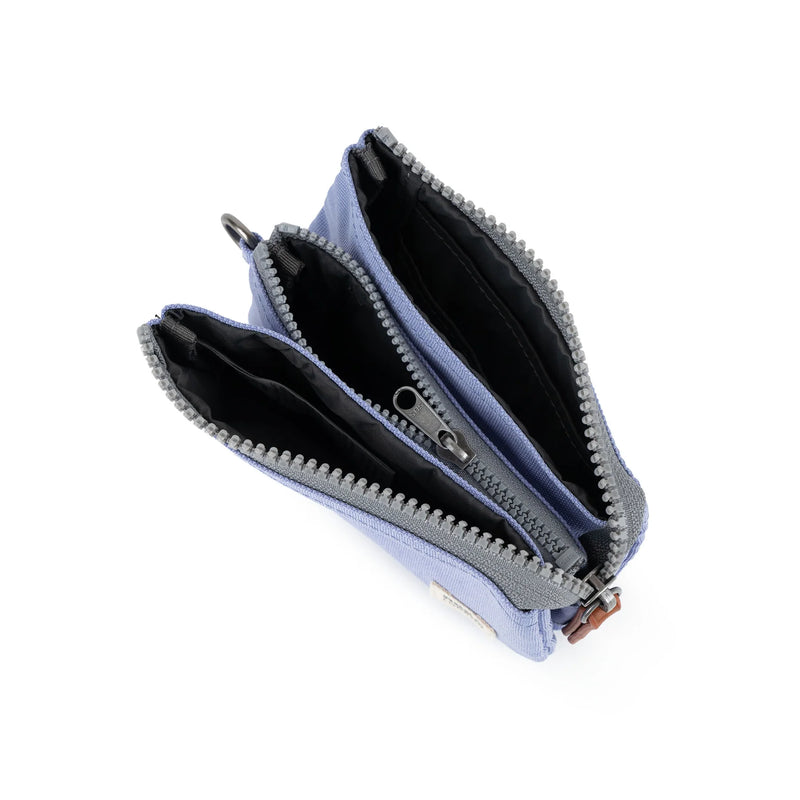 Pwrs Roka | ROKA Carnaby Small Wallet - Thistle (Recycled Canvas)