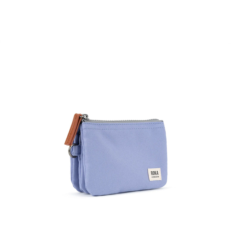 Pwrs Roka | ROKA Carnaby Small Wallet - Thistle (Recycled Canvas)