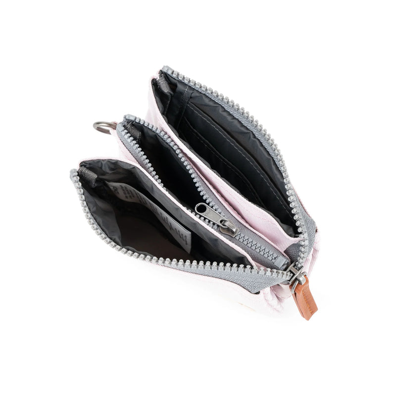 Pwrs Roka | ROKA Carnaby Small Wallet - Transcendent Pink (Recycled Canvas)
