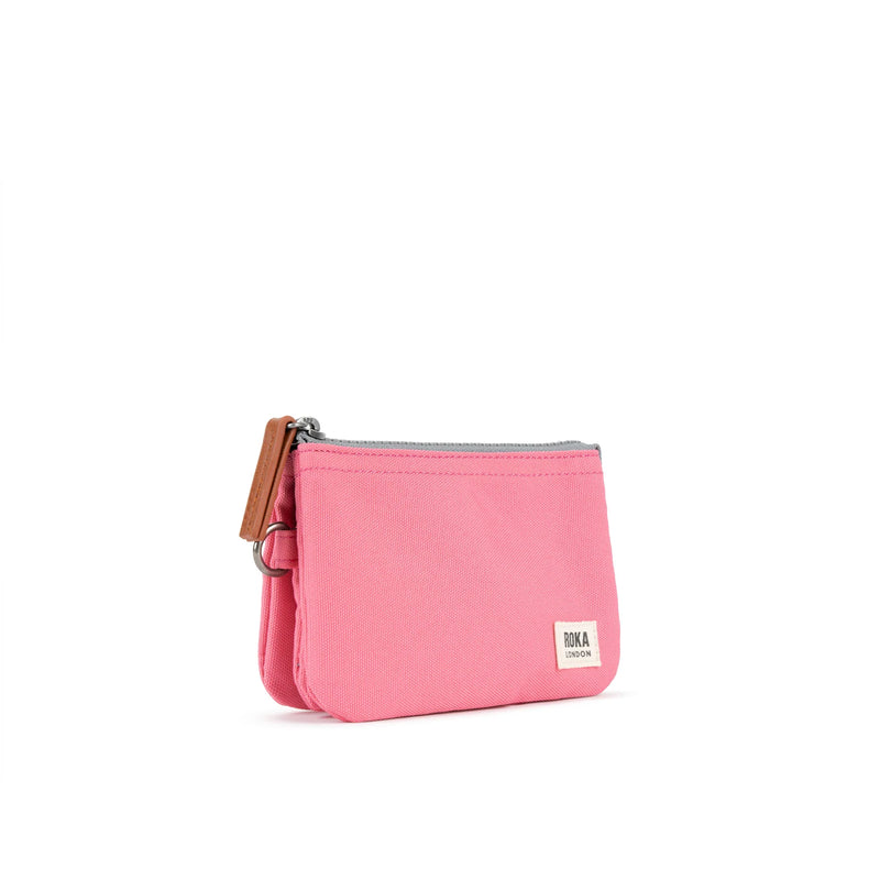 Pwrs Roka | ROKA Carnaby Small Wallet - Tulip (Recycled Canvas)