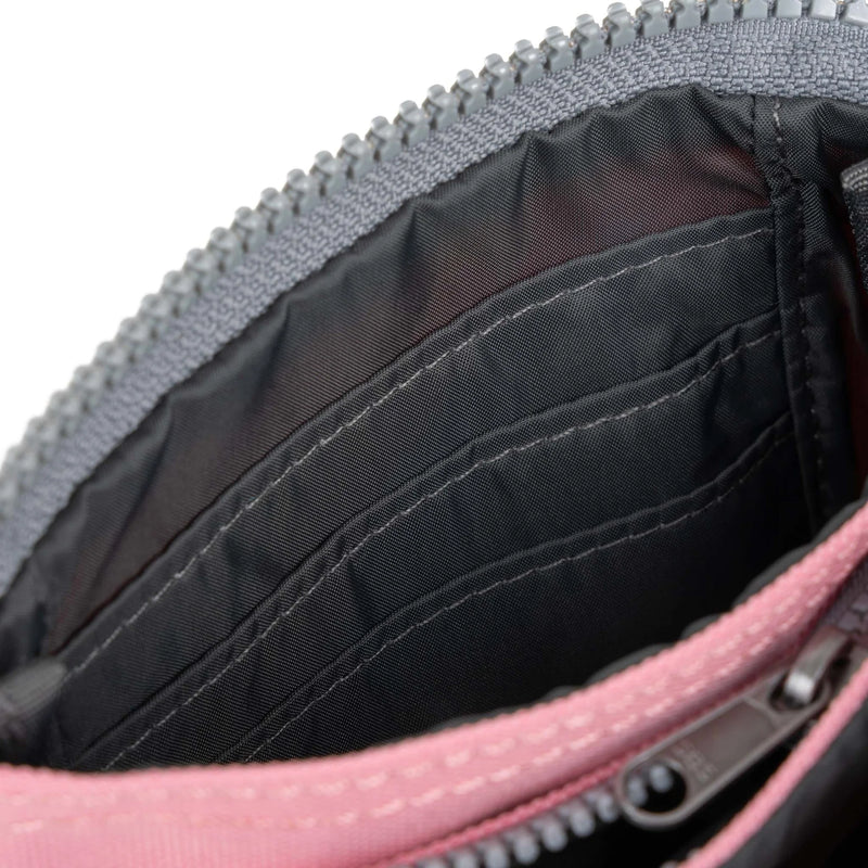Pwrs Roka | ROKA Carnaby Small Sustainable Wallet - Rose (Canvas)