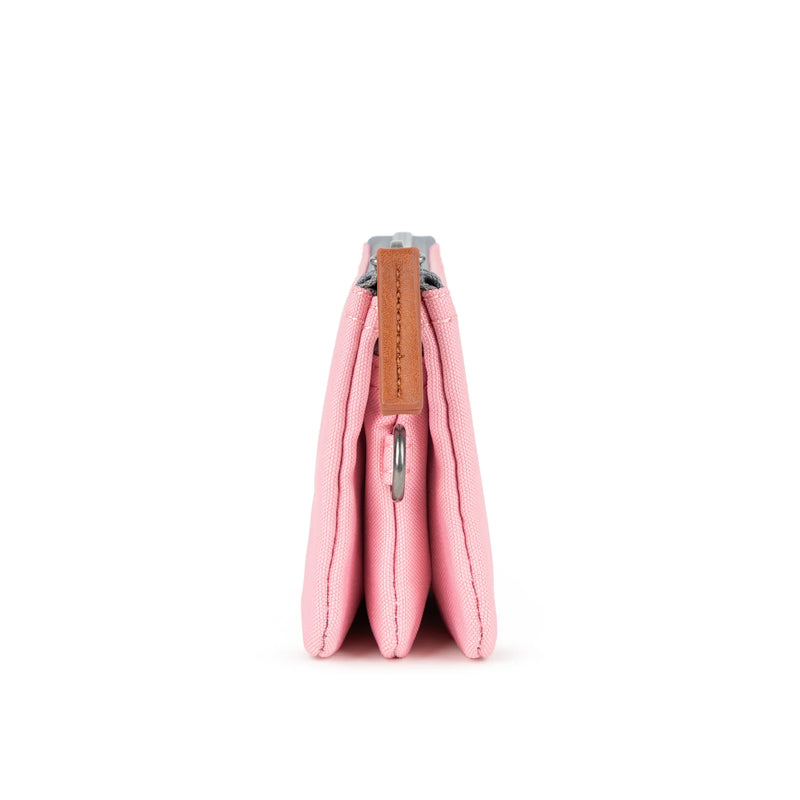 Pwrs Roka | ROKA Carnaby Small Sustainable Wallet - Rose (Canvas)