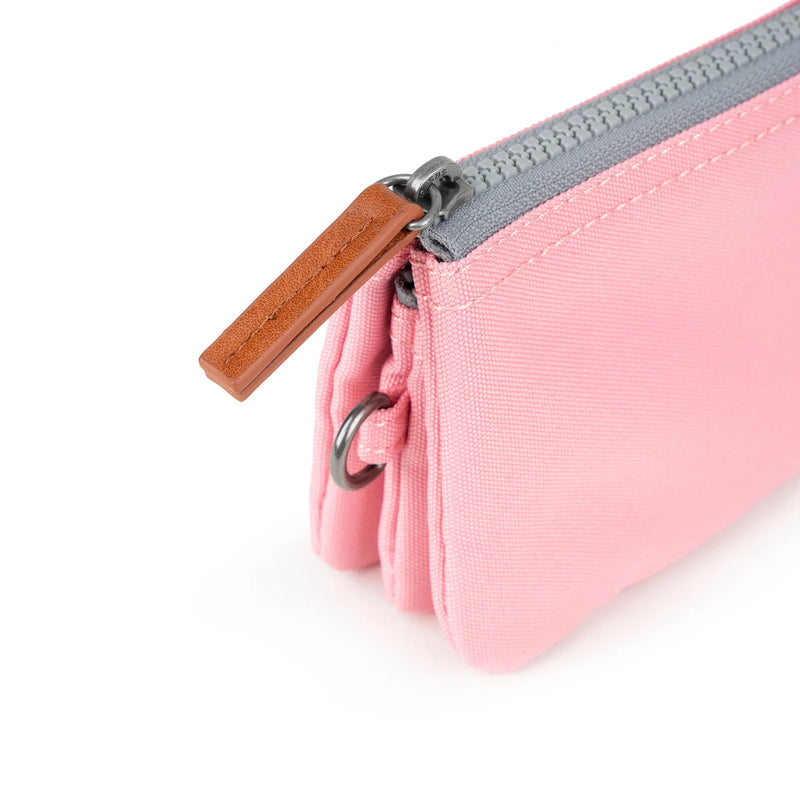 Pwrs Roka | ROKA Carnaby Small Sustainable Wallet - Rose (Canvas)