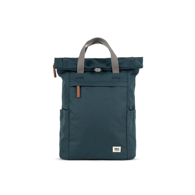 Bag Roka | ROKA Finchley A Medium - Smoke (Recycled Canvas)