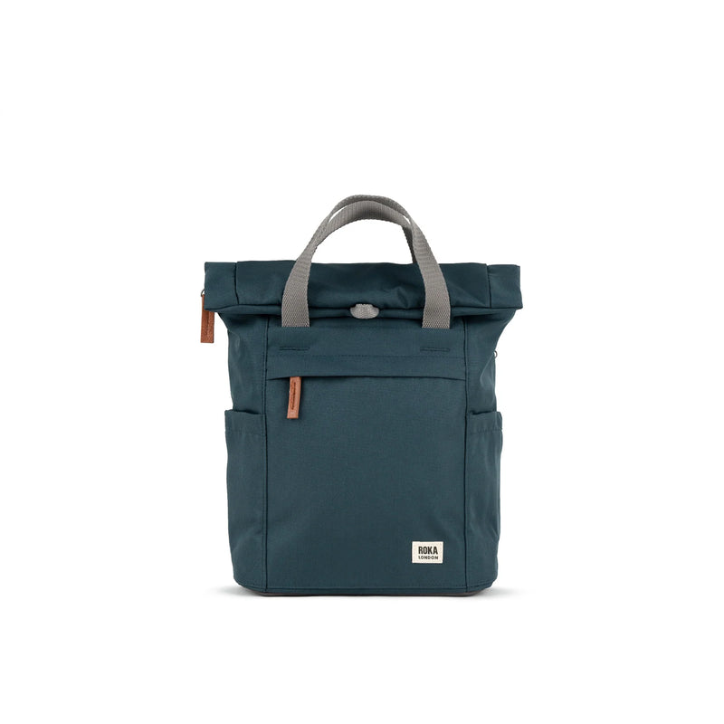 Bag Roka | ROKA Finchley A Small - Smoke (Recycled Canvas)