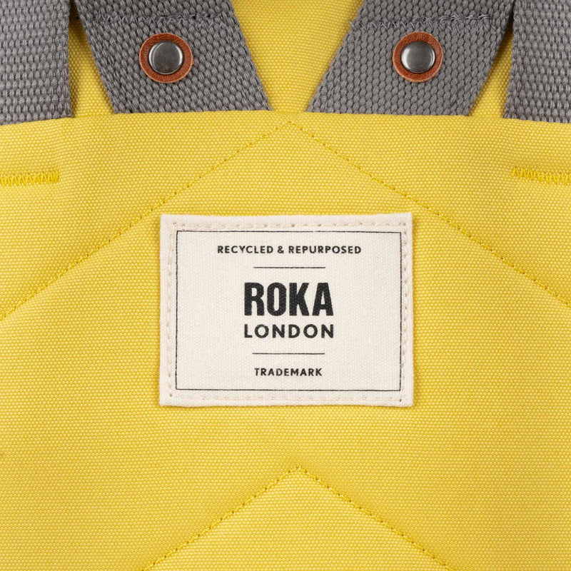 Bag Roka | ROKA Finchley A Small - Lemonade (Recycled Canvas)