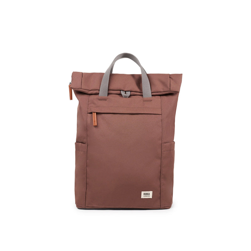 Bag Roka | ROKA Finchley A Medium- Coco (Recycled Canvas)
