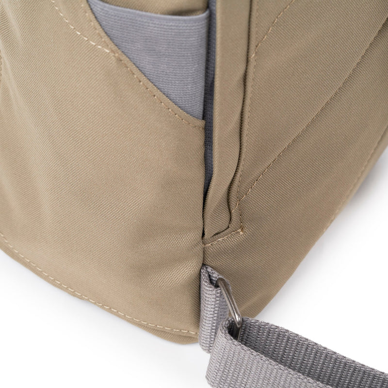 Bag Roka | ROKA Finchley A Medium - Taupe (Recycled Canvas)