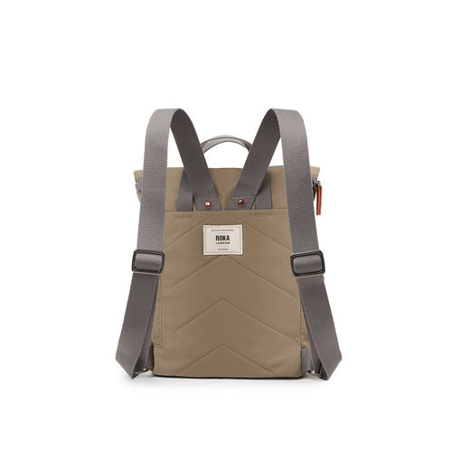 Bag Roka | ROKA Finchley A Small - Taupe (Recycled Canvas)