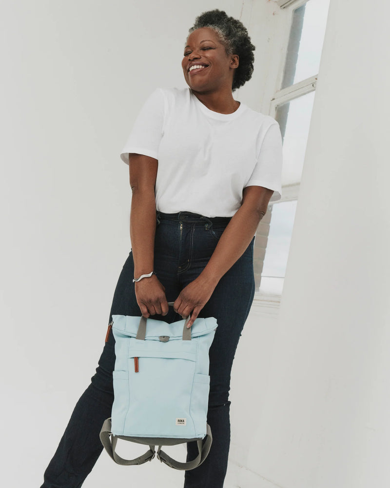 Bag Roka | ROKA Finchley A Small - Ice (Recycled Canvas)