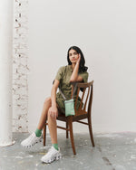 Bag Ffôn Chelsea Roka | ROKA Chelsea Phone Bag - Matcha (Sustainable Nylon)