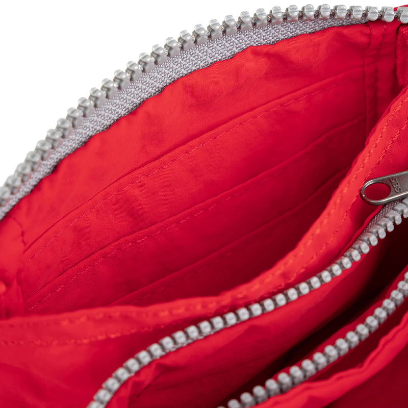 Pwrs Roka | ROKA Carnaby Small Taslon Wallet - Cranberry